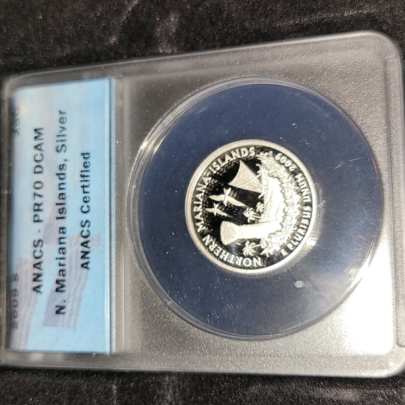 Set of 6 2009 Silver Territory Quarters. Graded PR70. HIGHEST GRADE POSSIBLE. - Picture 7 of 11